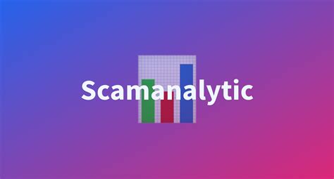 scamanalytic|scammerlistic.